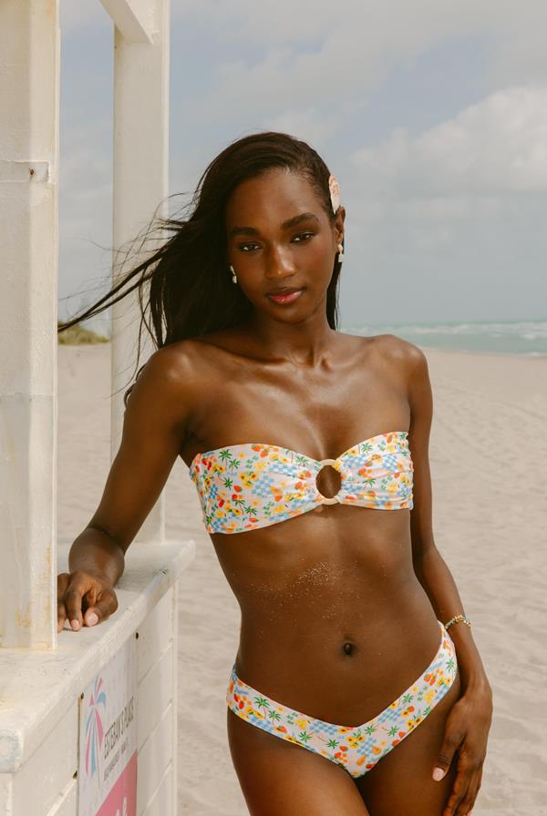 Suncatcher Strapless Bandeau Bikini Top
