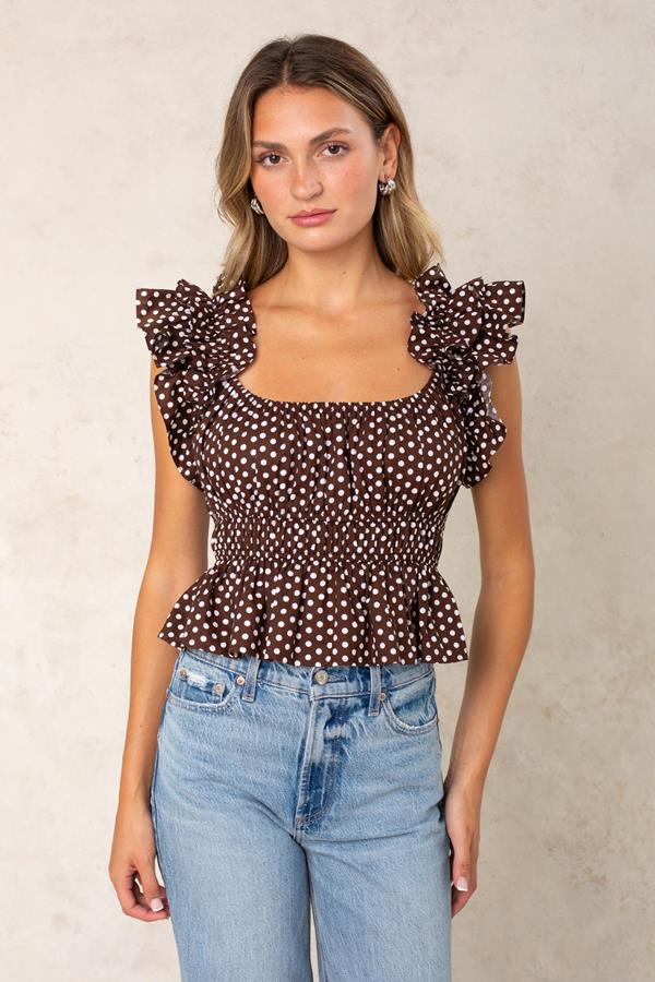 Avery Polka Top