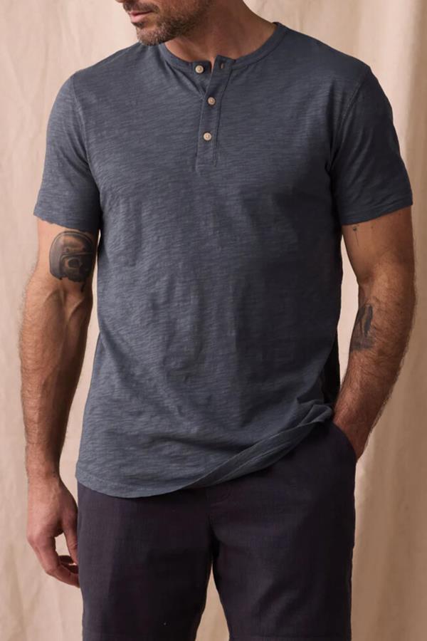 Legacy Jersey Short Sleeve Henley