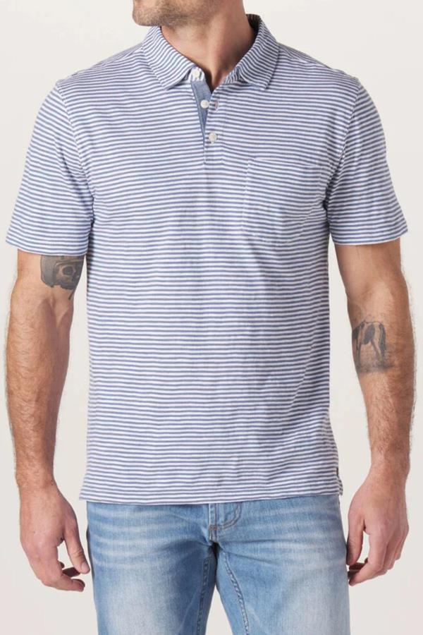 Vintage Slub Pocket Polo