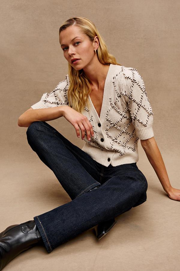 Isla Short Sleeve Cardigan