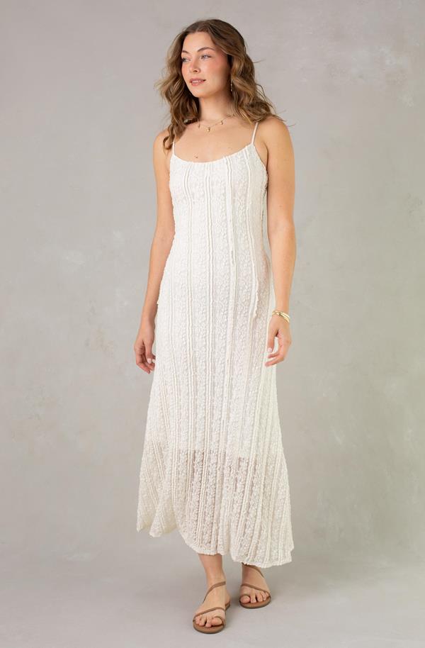Mesh Midi Dress