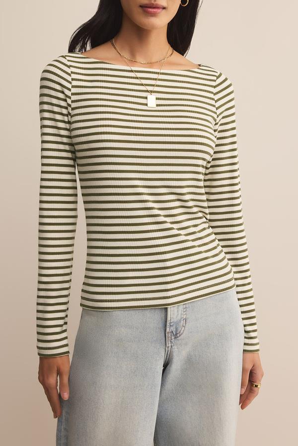 Pristine Striped Tee