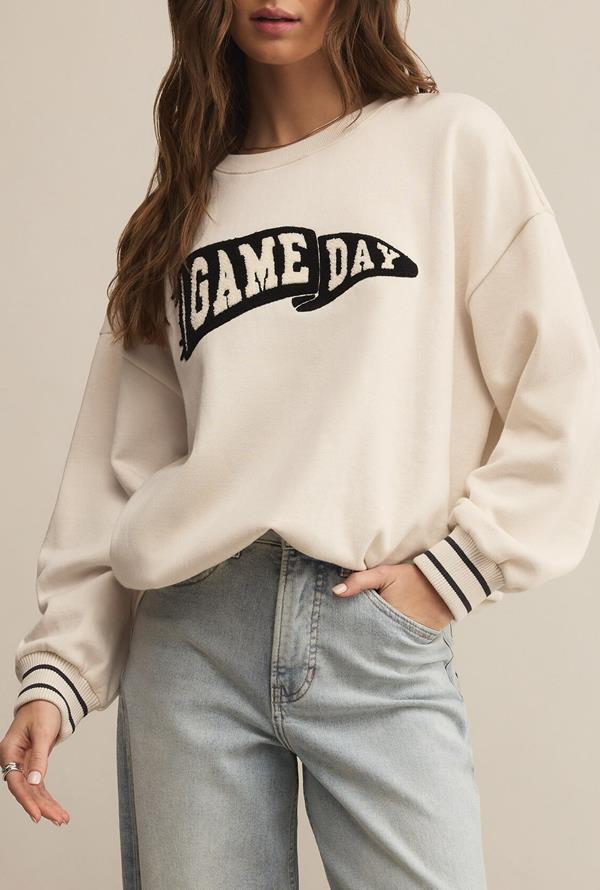 Oversized Let's Go Sweatshirt