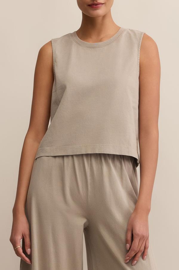 Sloane Jersey Muscle Tank