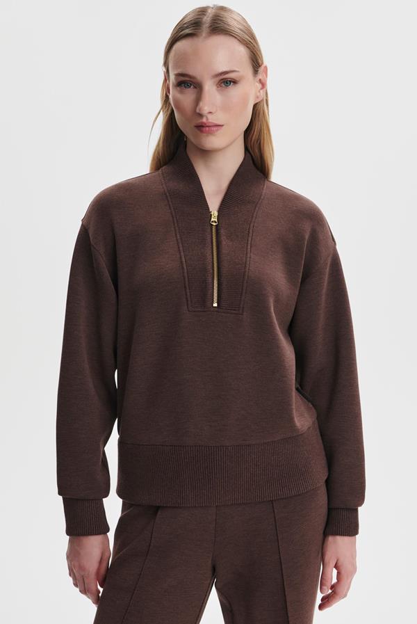 Sally Half Zip Sweat