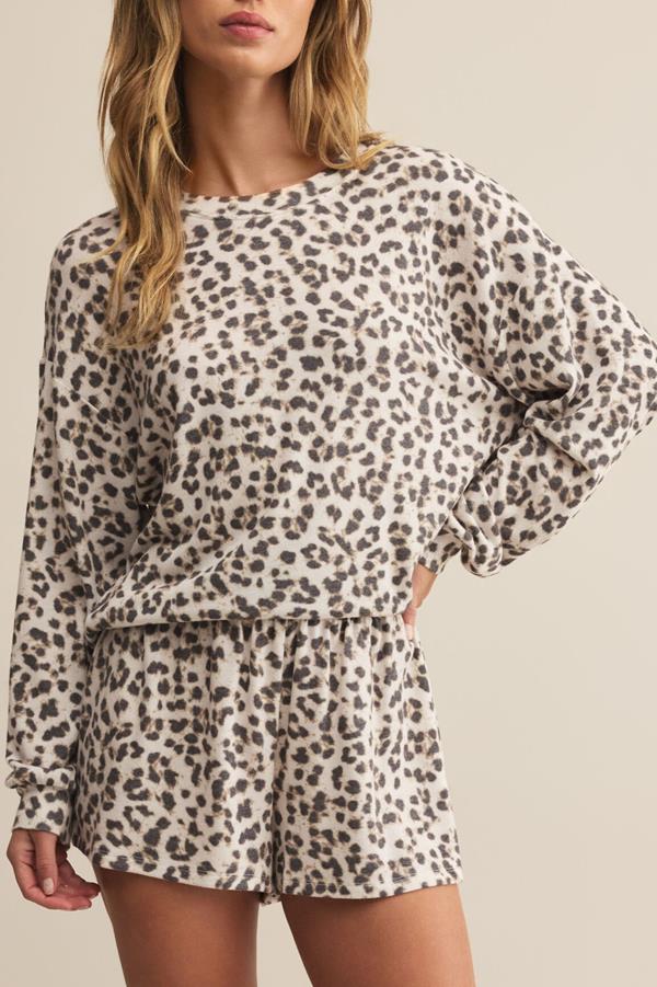 Luxe Leopard Long Sleeve Top