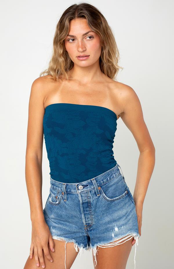 Lace Tube Top