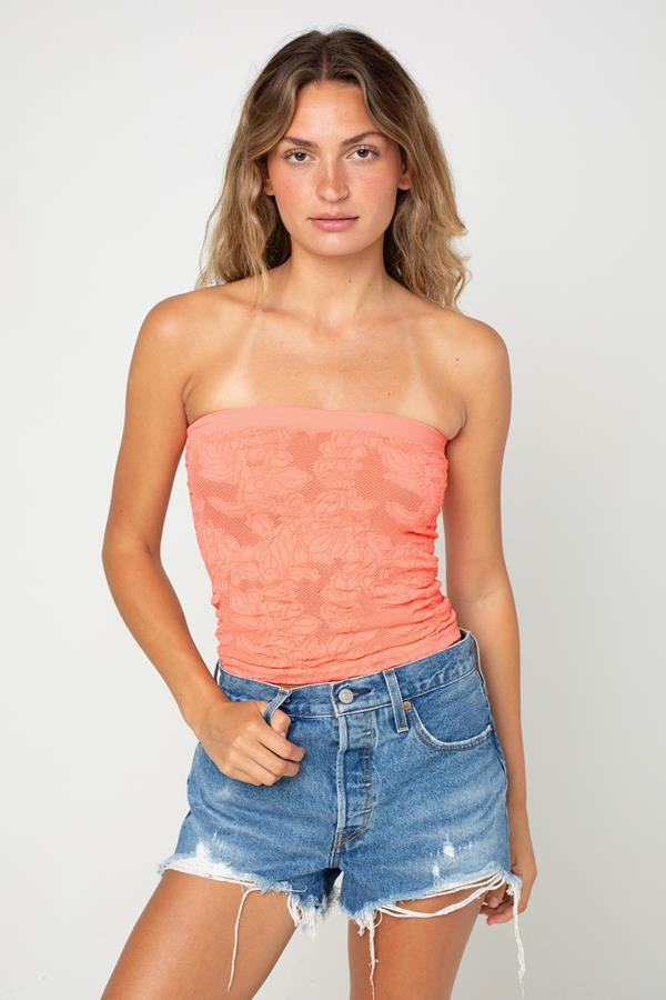 Lace Tube Top