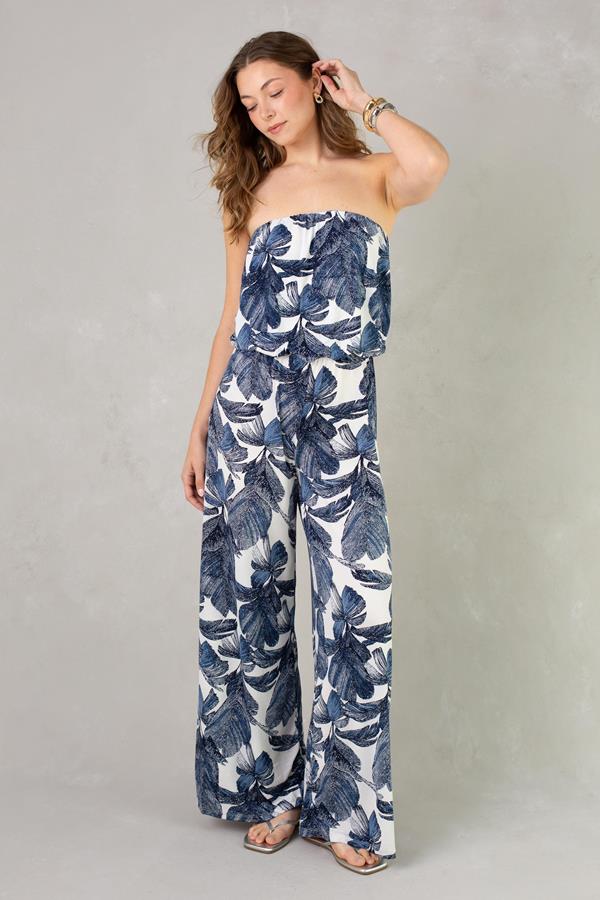 Ari Strapless Easy Jumpsuit