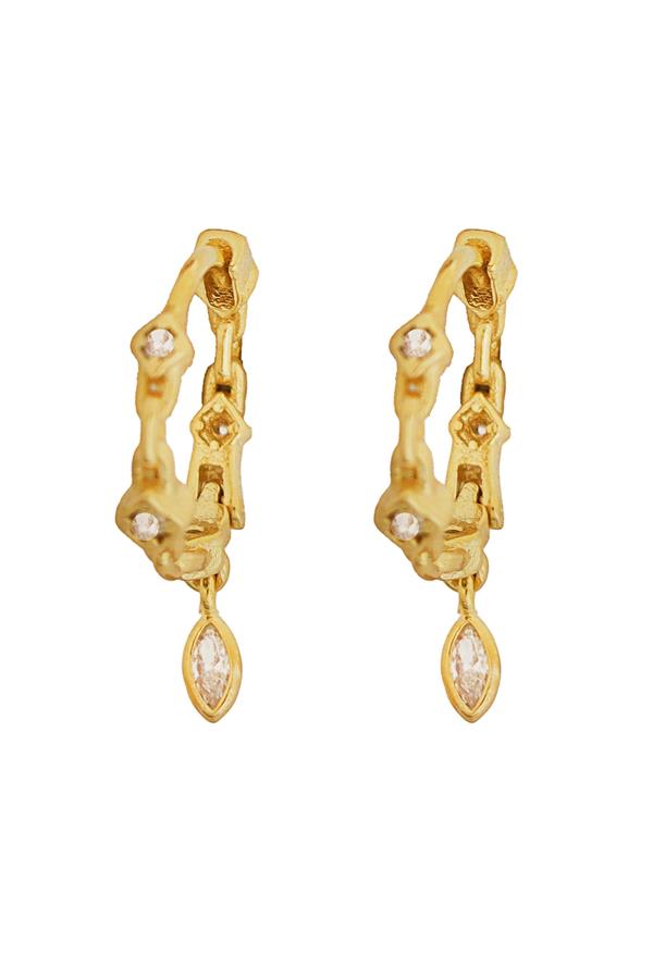 Everyday CZ Huggie Earrings