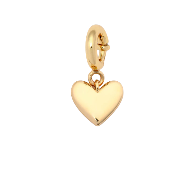 Charm- Puffy Heart