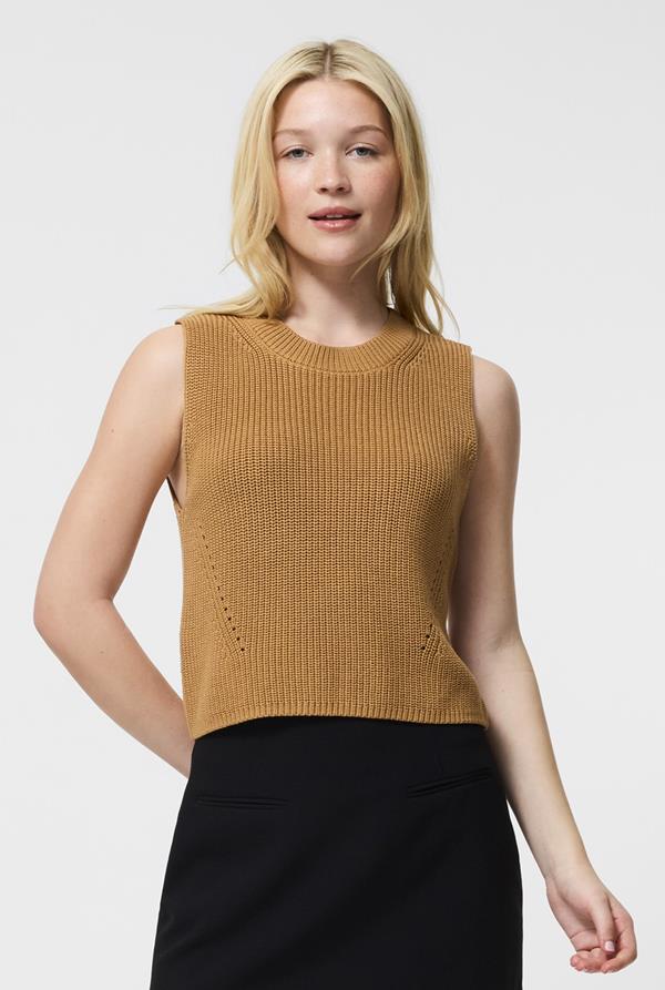 Mozart Crewneck Cropped Vest