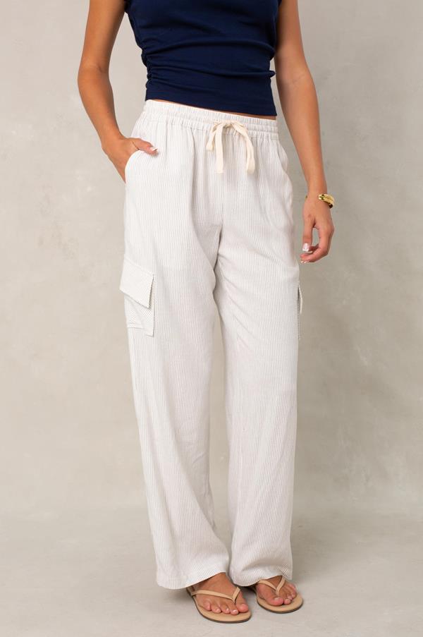 Emma Pinstripe Pant