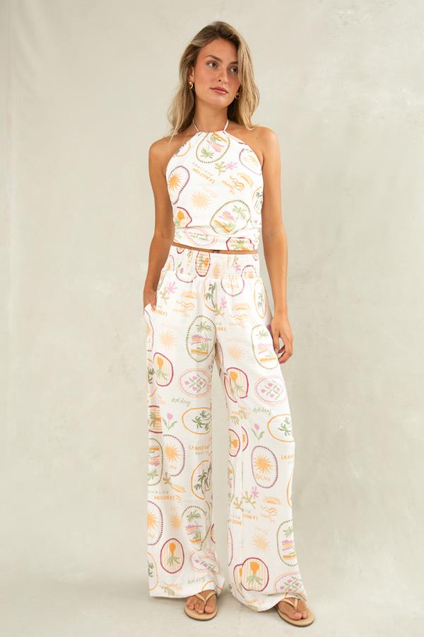 Hattie Smocked Pant