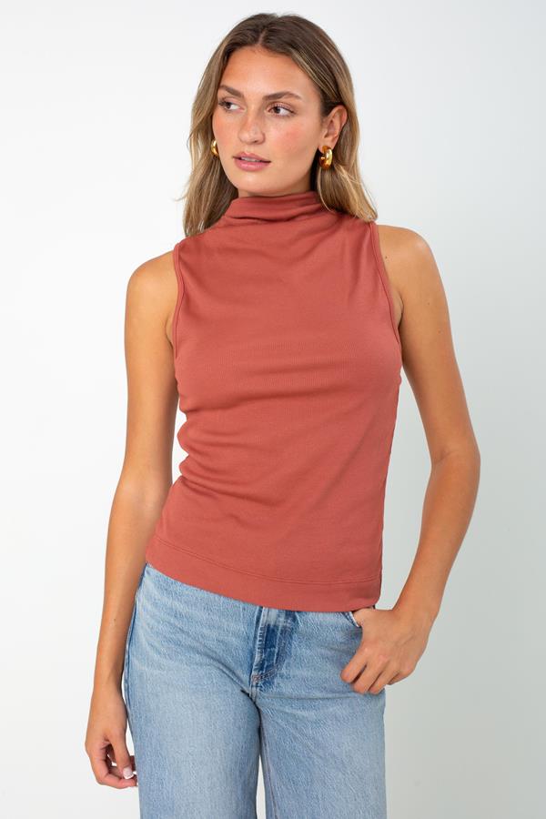 Chiara Drape Neck Tank