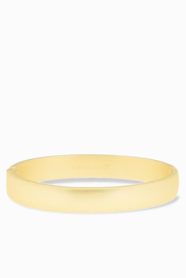 Wide Flat Hinge Bangle