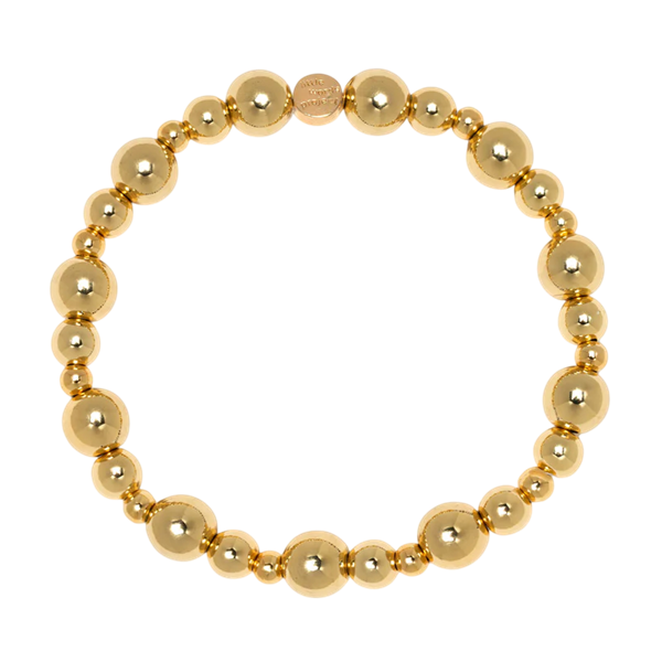Gold Bubbles Base Bracelet