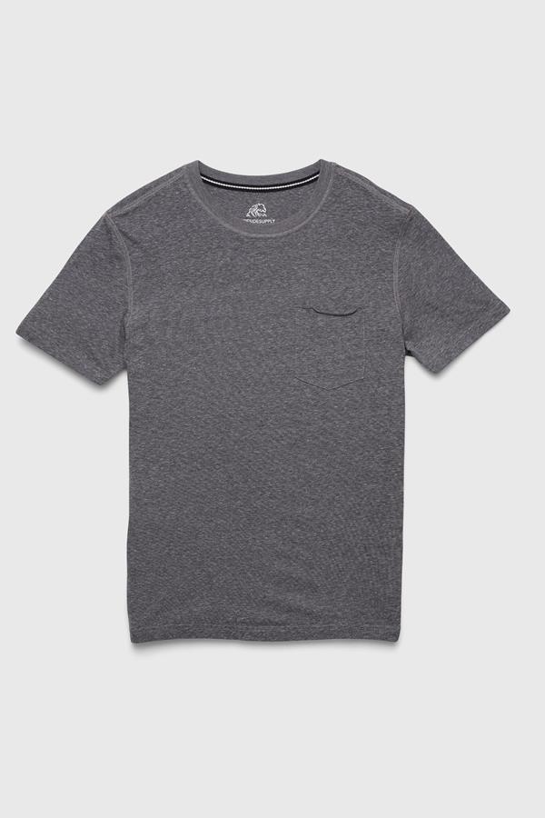 Nick Short Sleeve Slub Pocket Tee