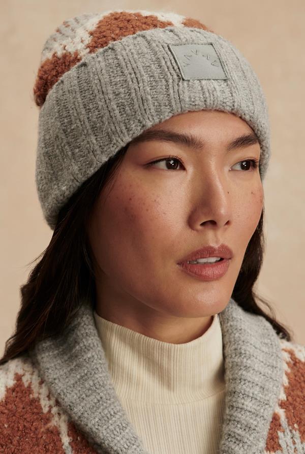 Honor Jacquard Knit Beanie