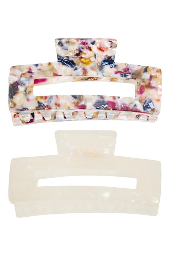 2 Pack Claw Clips