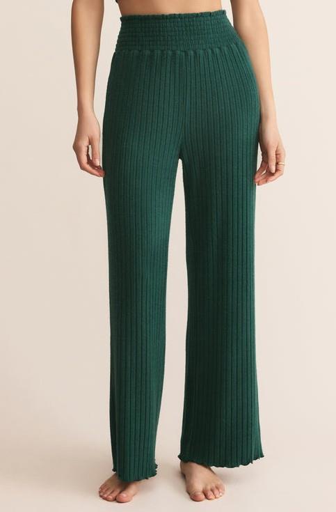 Dawn Smocked Rib Pant