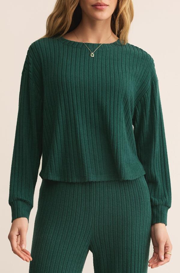 Elfie Rib Long Sleeve Top