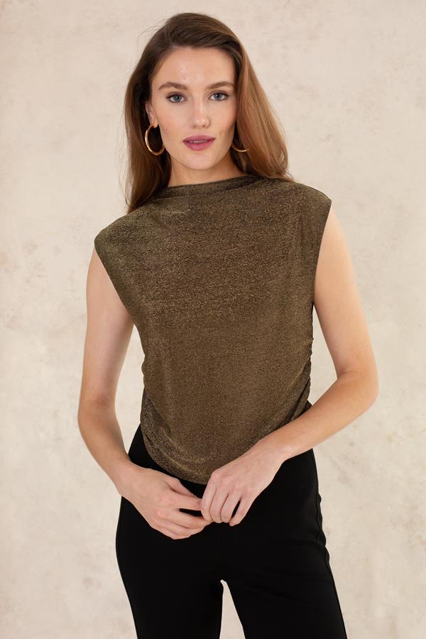 Camille Lurex Top