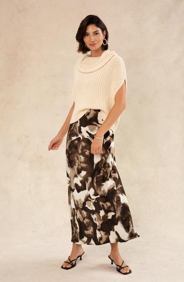 Emilia Satin Skirt