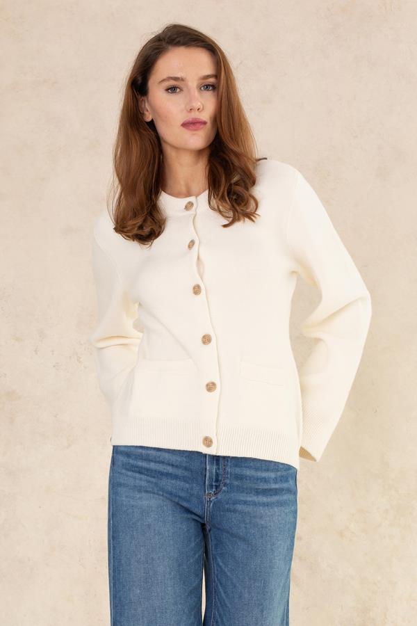 Catherine Wool Cardigan