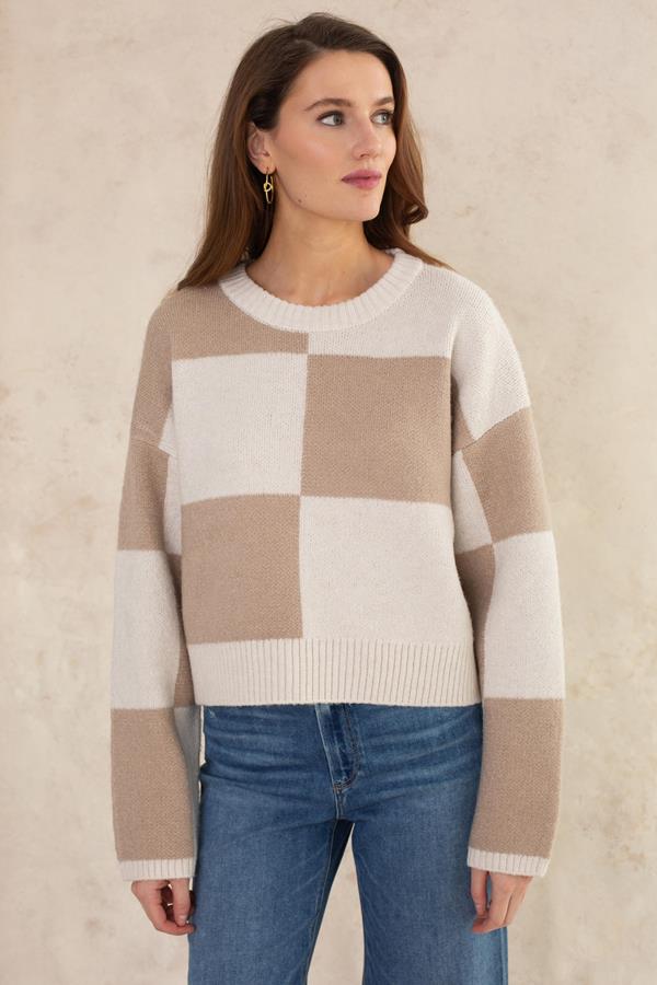 Color Block Sweater