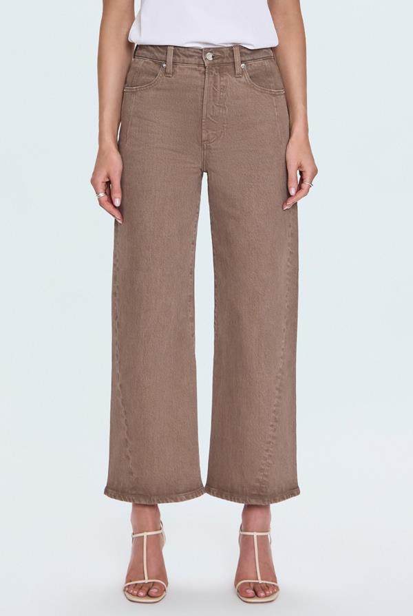 Kyra High Rise Bowed Wide Leg