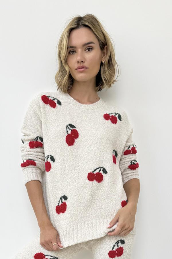 Fuzzy Sweater Top