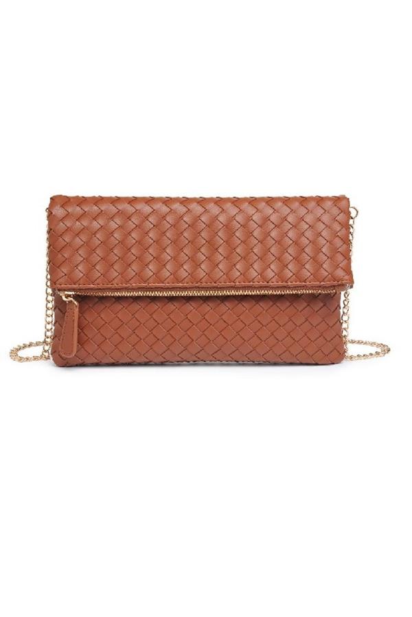 Grace Clutch With Gold Chain