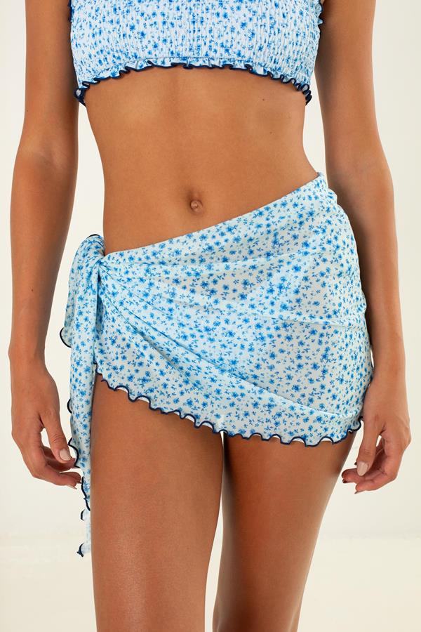 Dream Flower Mini Mesh Sarong