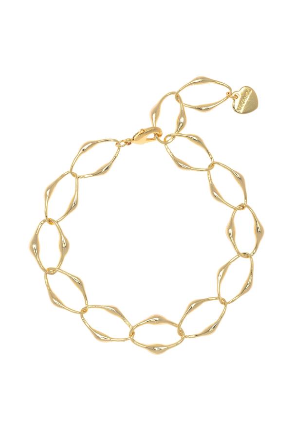 Wide Link Bracelet
