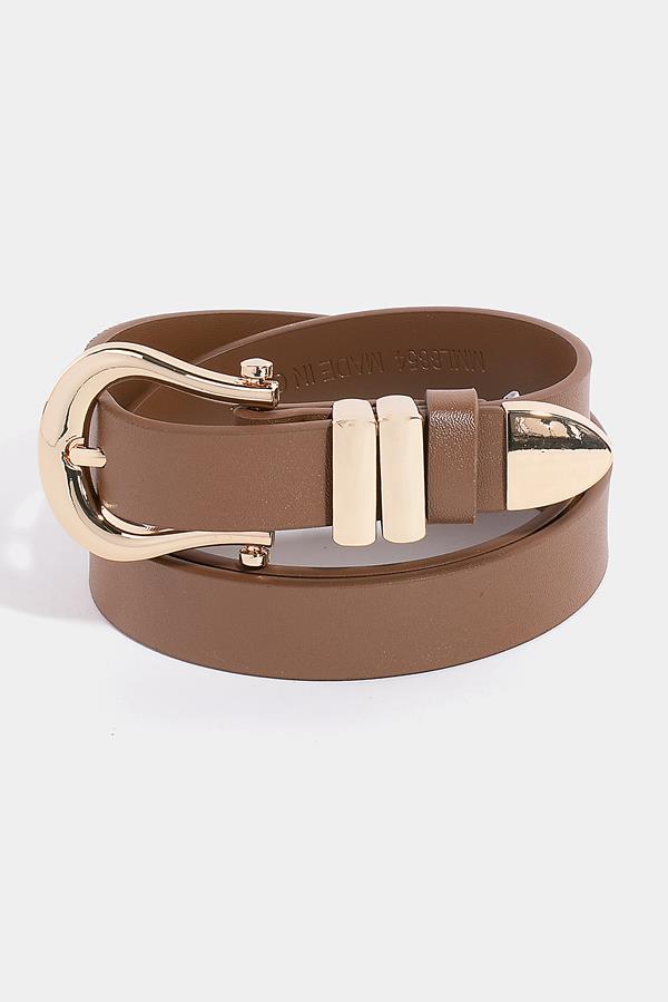 Brown Buckel Belt