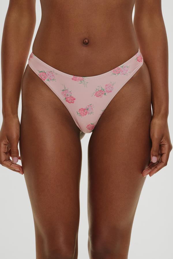 Fresh Rose Dove Satin Bottom