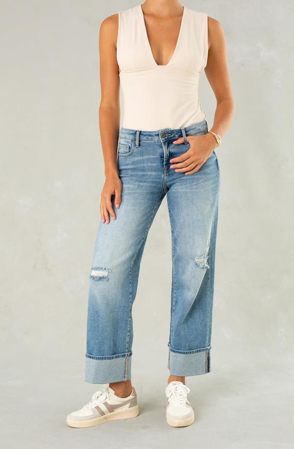 The Logan Cuffed Denim