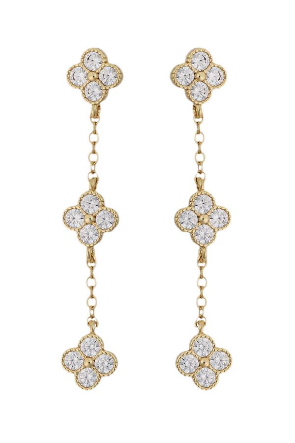 Clover Tiered Earring
