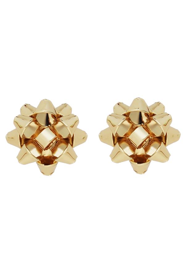 Gold Present Bow