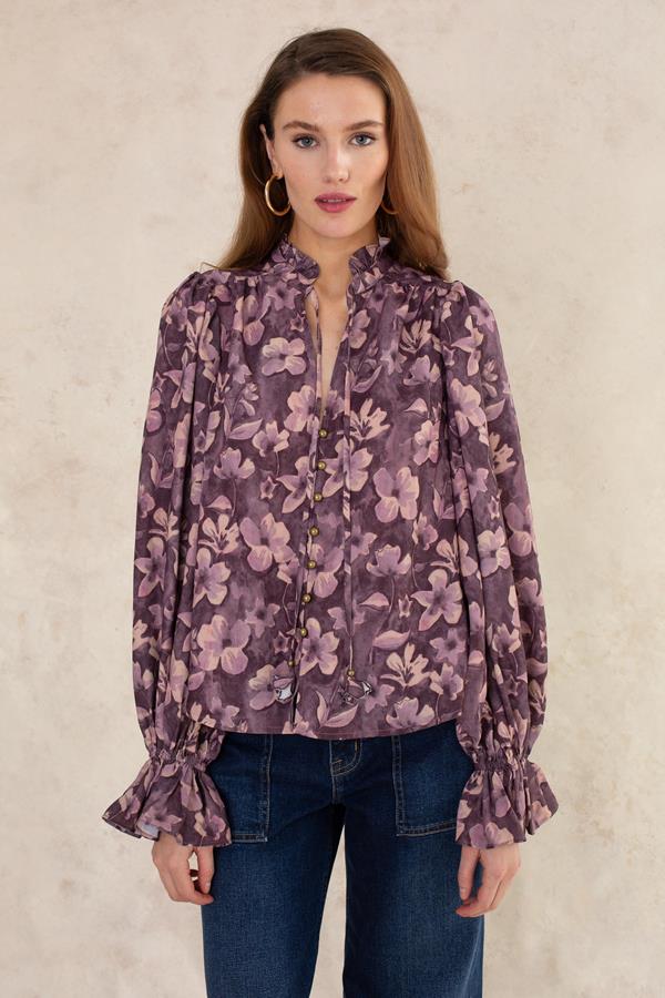 Bobbi Burnout Blouse