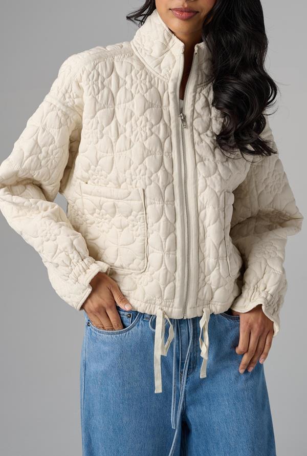 Vanilla Ice Quilted Jacket