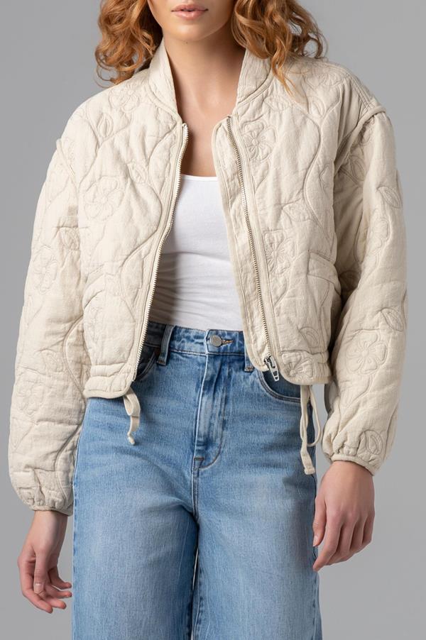 Vanilla Ice Quilted Jacket