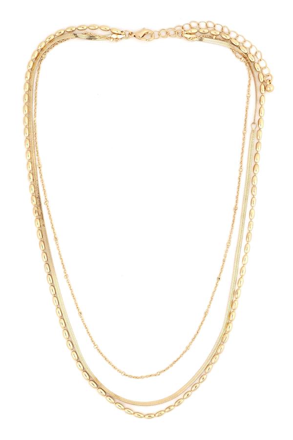 15 16 17 Layered Necklace