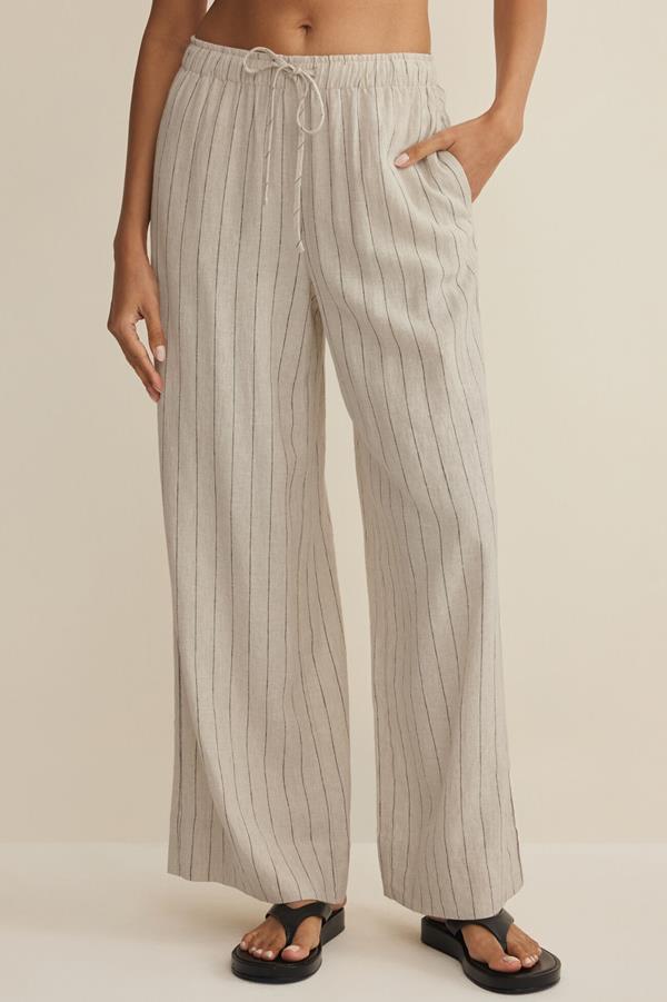 Henri Striped Wide Leg Pant