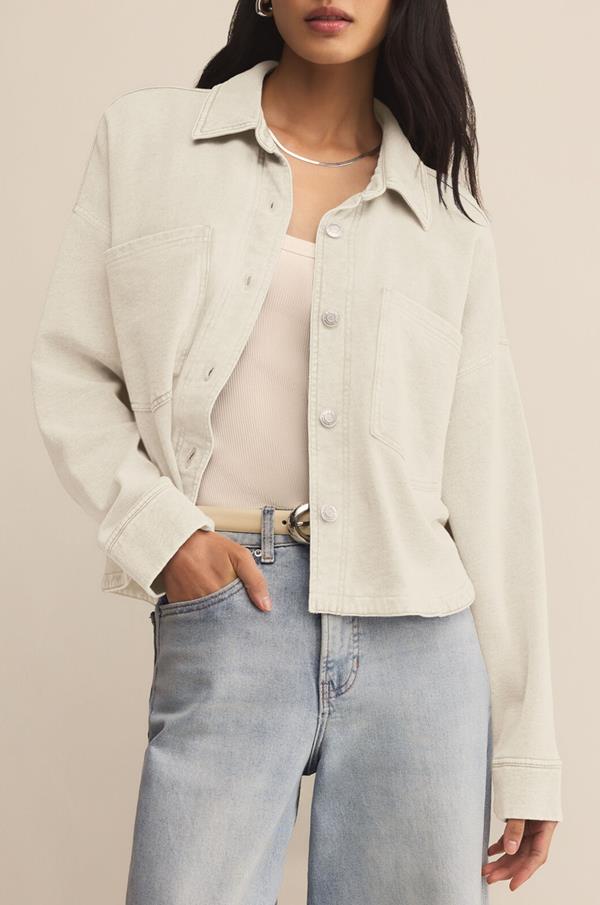 All Day Cropped Knit Jacket