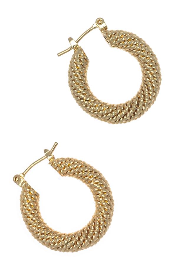 Textured Hoop