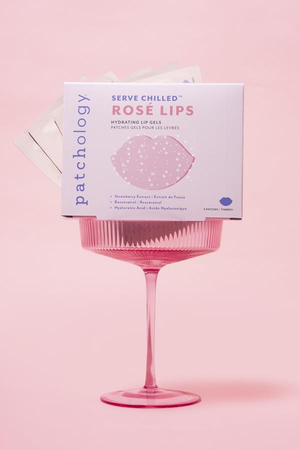 Serve Chilled Rose Lip Mask- 5 Gels/ Box