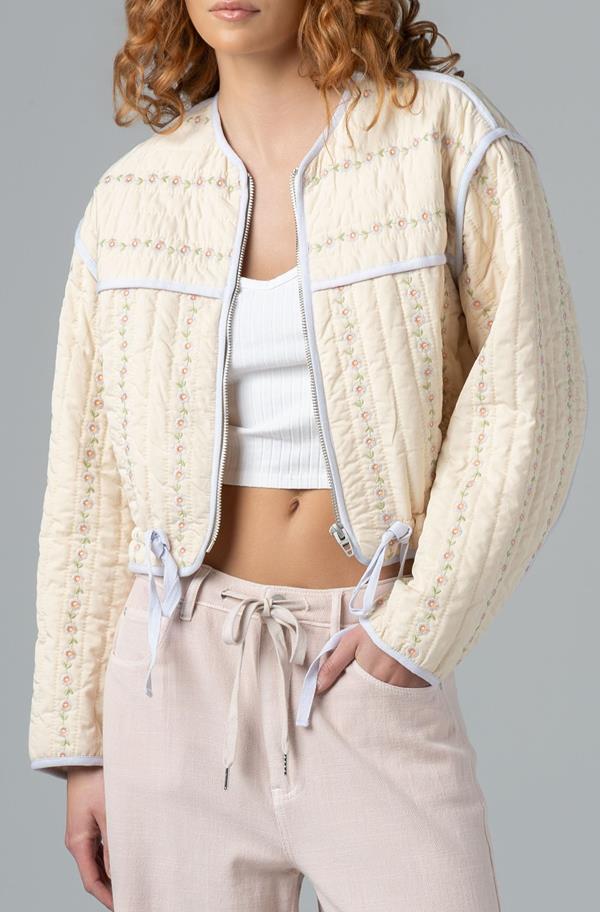Feeling Pretty Quilted Jacket